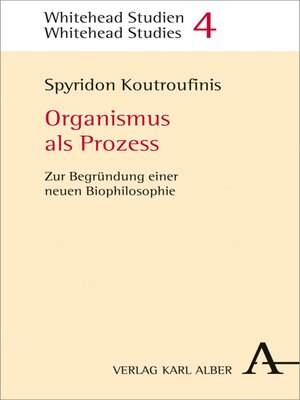 cover image of Organismus als Prozess